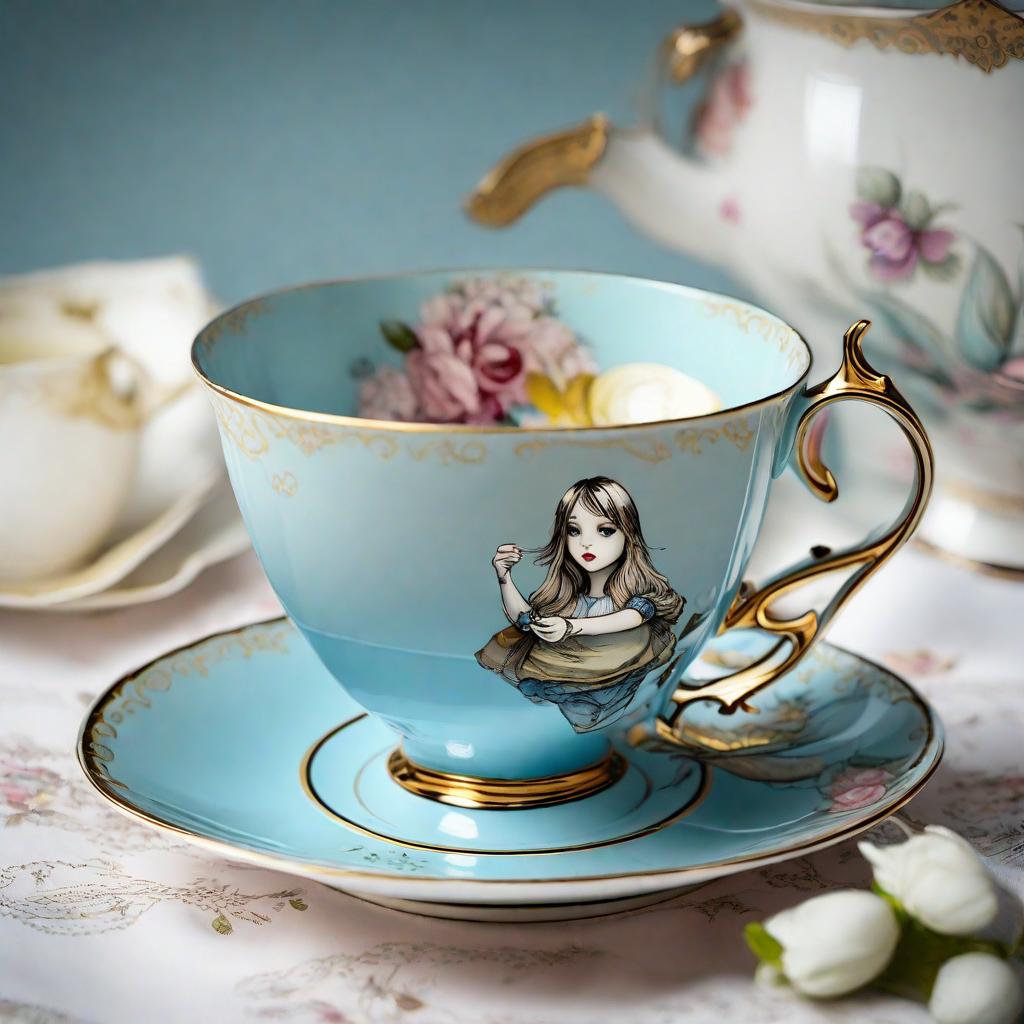 Alice tea cup