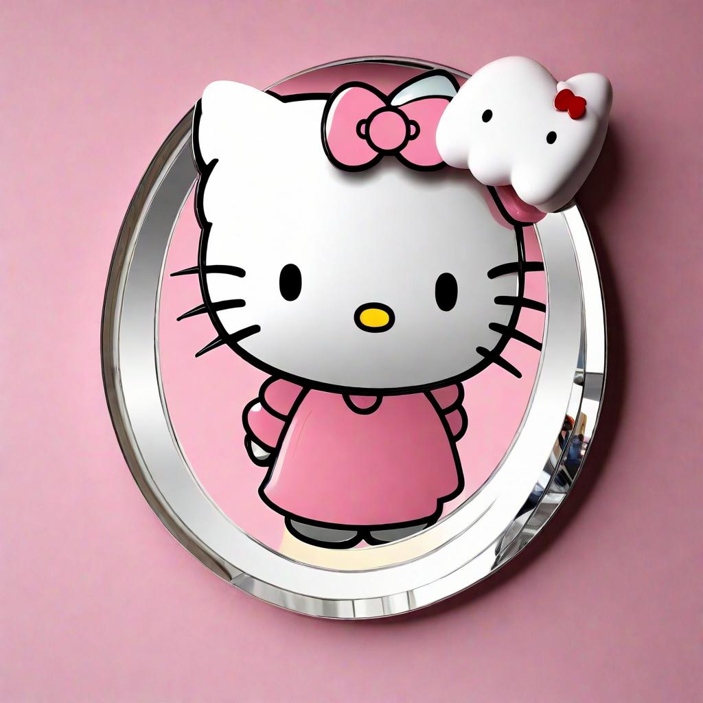 hello kitty mirror